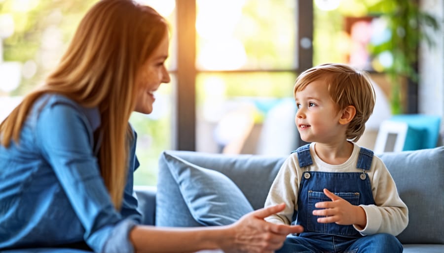 Child receiving psychotherapy from a licensed mental health professional