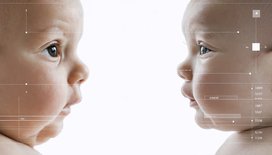 Comparison of newborn and 6-month-old infant facial recognition capabilities